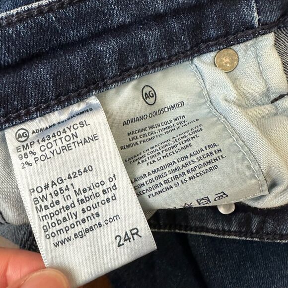 AG Adriano Goldschmied The Prima Cigarette Leg Jeans AG-ED Denim - Picture 10 of 13